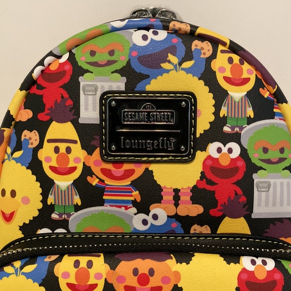 Loungefly Bags Loungefly Sesame Street Mini Backpack Nwt Poshmark